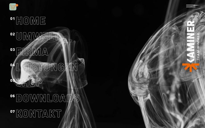 Screenshot of kaminkehrer-wimmer.at