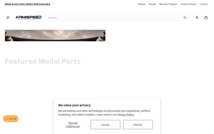Screenshot of kamispeed.com