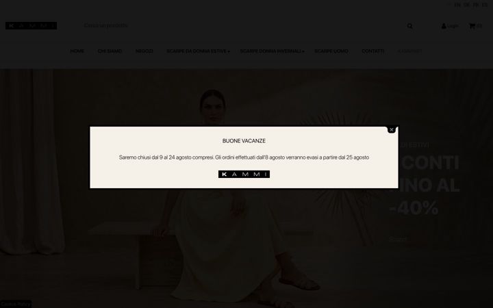 Screenshot of kammi.it