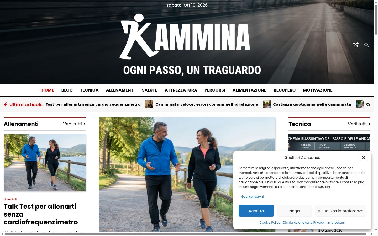 Snimka zaslona bannera za privolu prikazanog prije bilo kakve interakcije