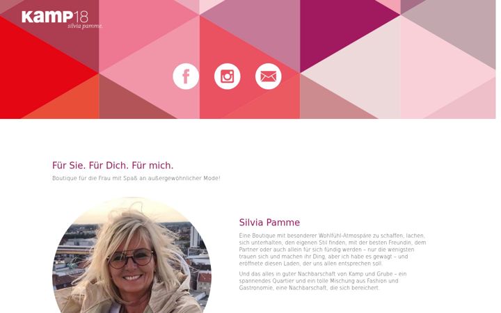 Screenshot of kamp18.de
