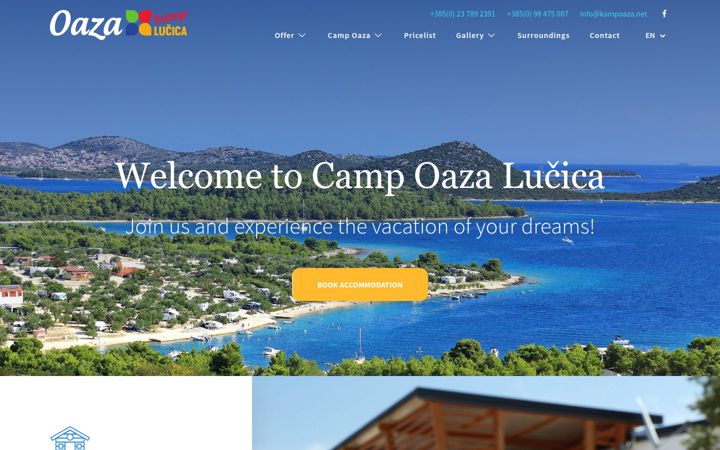 Screenshot of kampoaza.net