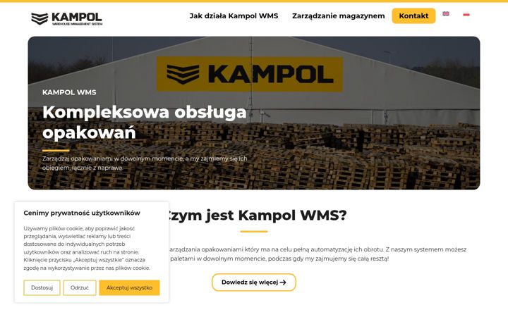 Screenshot of kampol-wms.pl