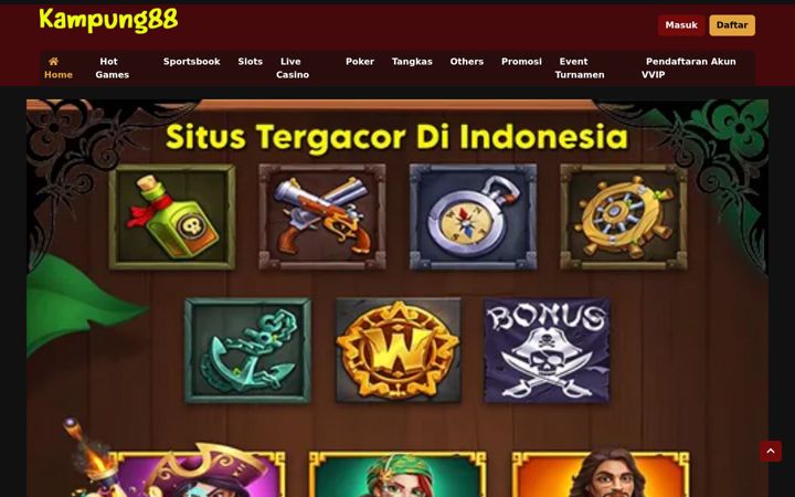 Screenshot of kampung88.org