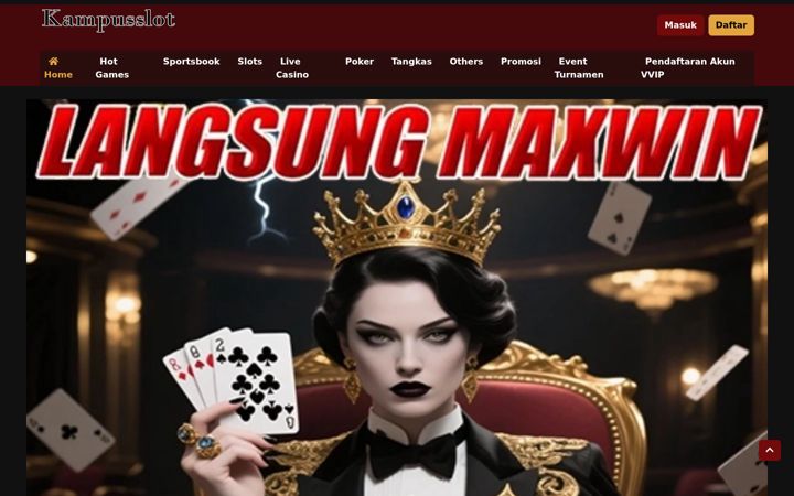 Screenshot of kampusslot.net