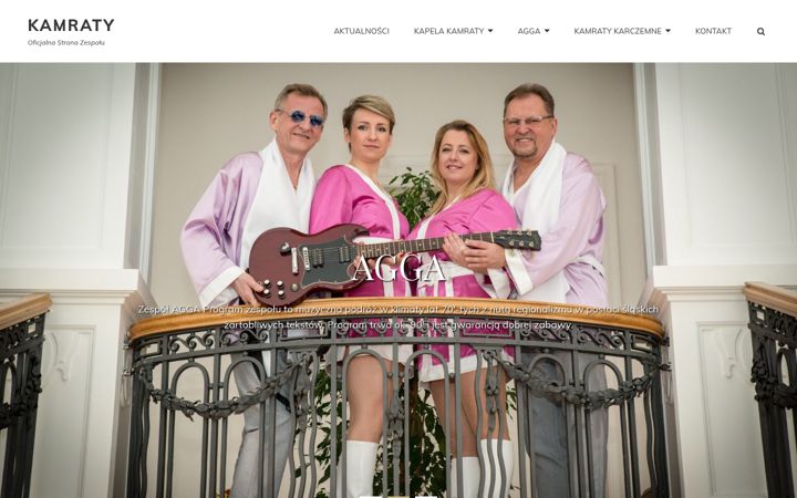 Screenshot of kamraty.pl