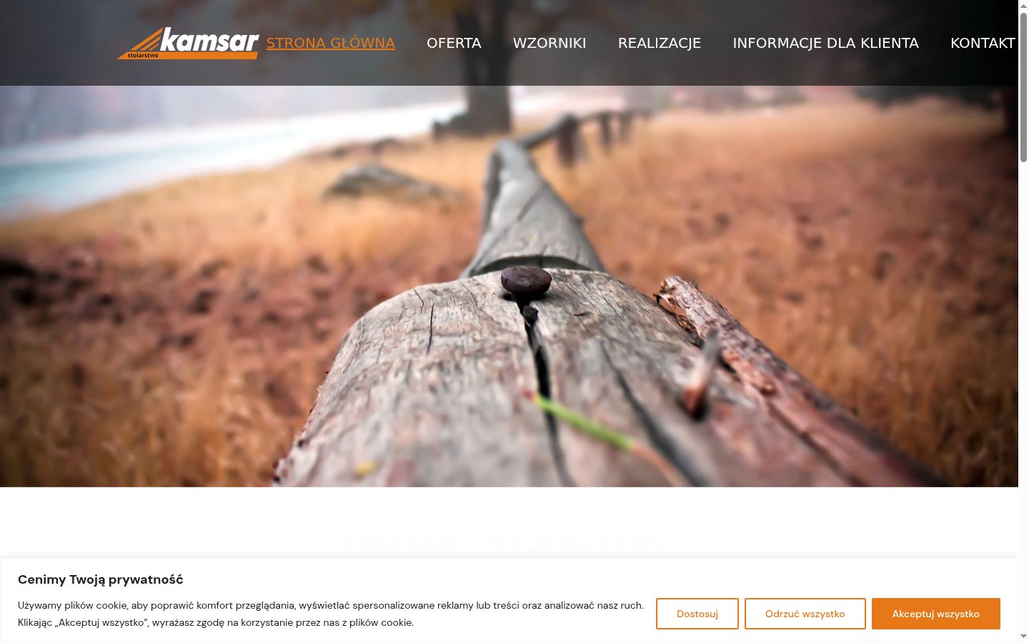 Screenshot des Einwilligungsbanners vor jeglicher Interaktion