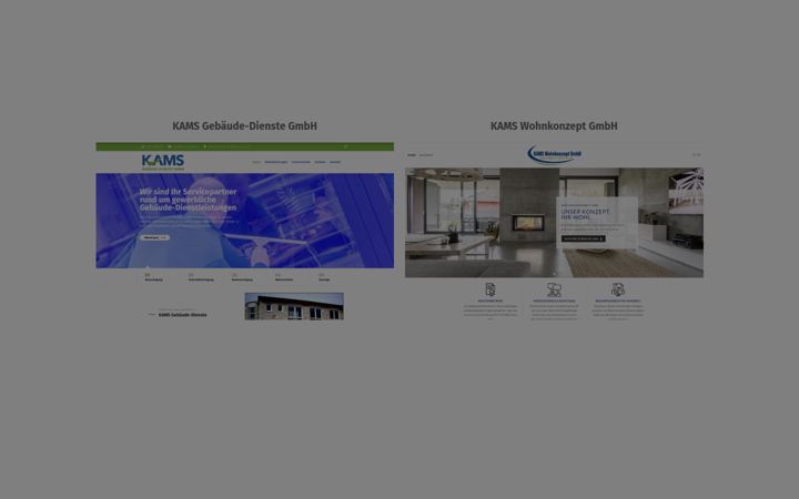 Screenshot of kamsgmbh.de