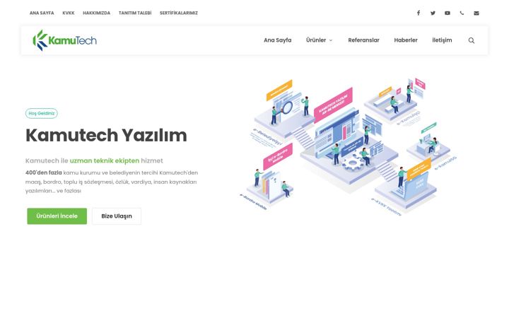 Screenshot of kamutech.com