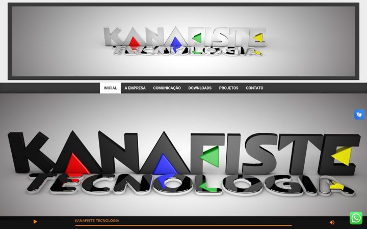 Screenshot of kanafiste.com.br