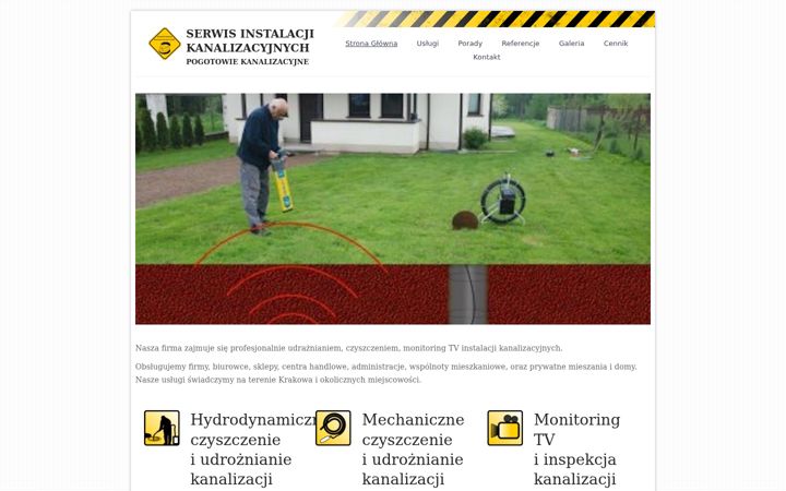 Screenshot of kanalizacja24.pl