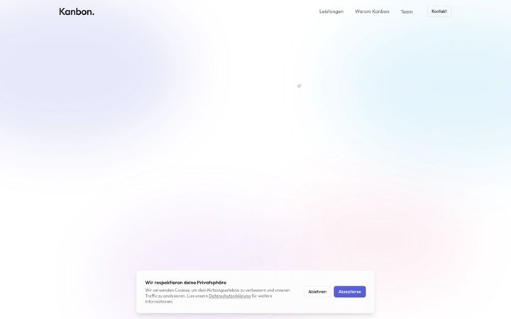 Screenshot of kanbon.at
