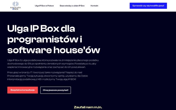 Screenshot of kancelaria-ip-box.pl