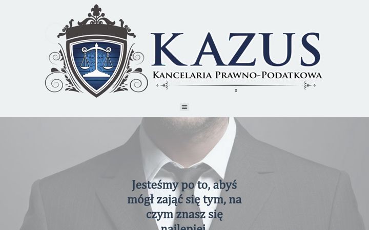 Screenshot of kancelaria-kazus.pl