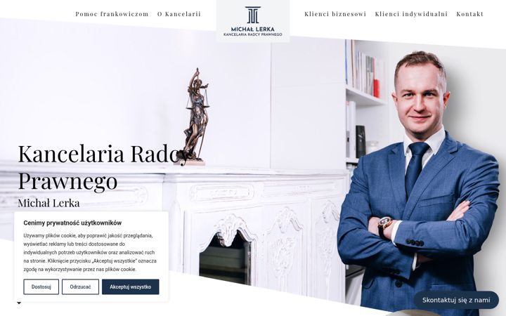 Screenshot of kancelaria-lerka.pl