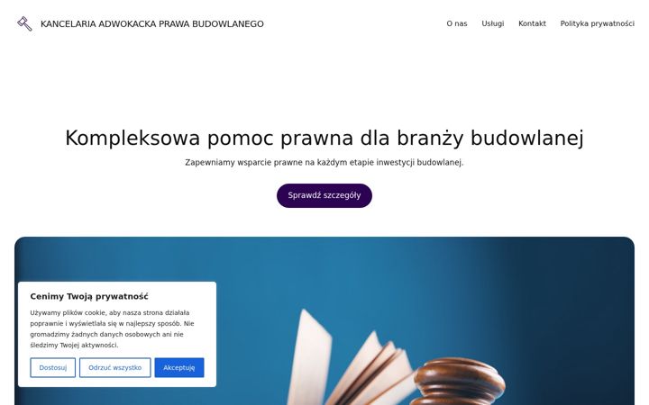 Screenshot of kancelaria-pb.pl