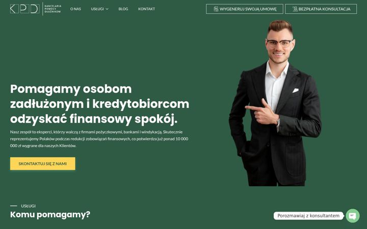 Screenshot of kancelaria-pomoc.pl