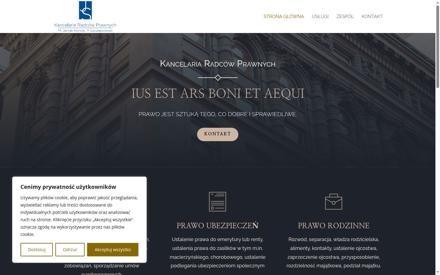 Capture d'écran de la bannière de consentement affichée avant toute interaction