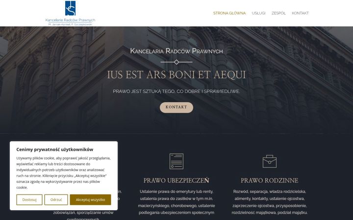 Screenshot of kancelaria-puck.pl