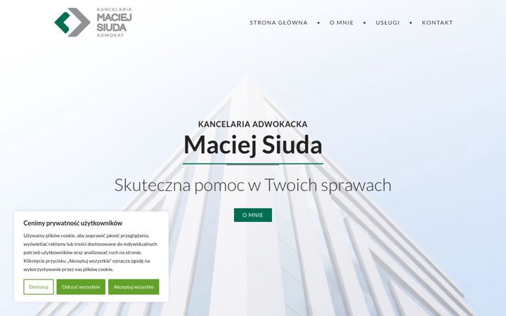 Screenshot of kancelaria-siuda.pl