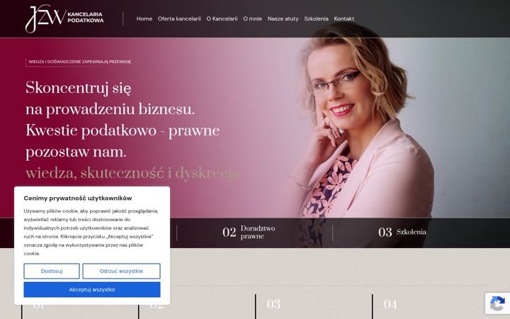 Screenshot of kancelaria-wysocka.pl