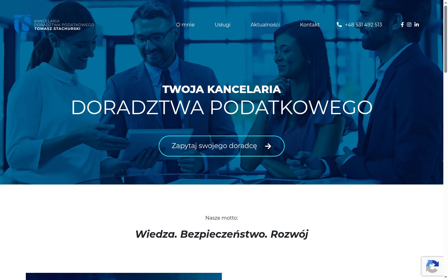Zrzut ekranu banera zgody wyświetlanego przed jakąkolwiek interakcją