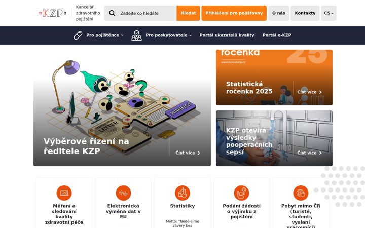Screenshot of kancelarzp.cz