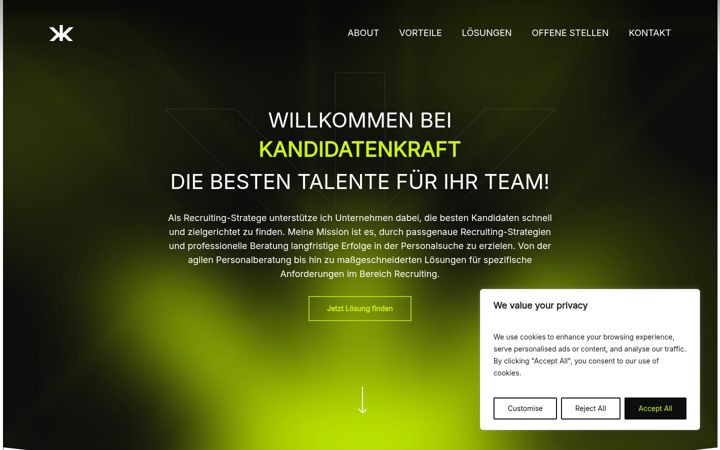 Screenshot of kandidaten-kraft.de
