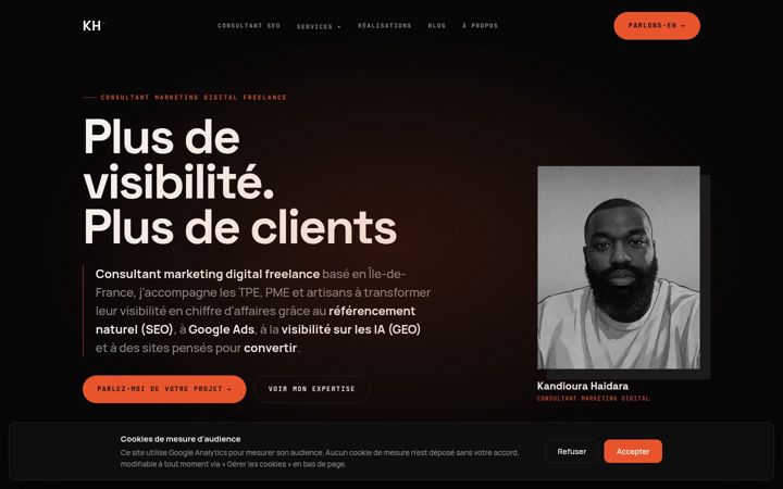 Screenshot of kandioura-haidara.com