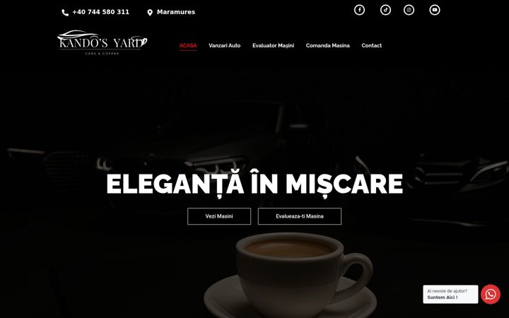Screenshot of kandosyard.com
