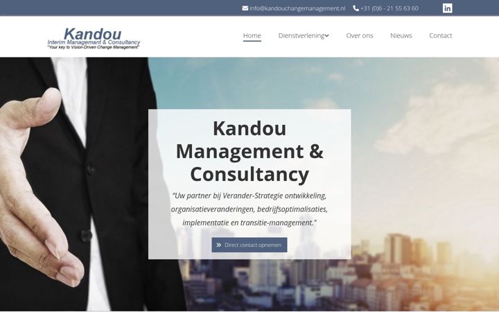 Posnetek zaslona kandouchangemanagement.nl