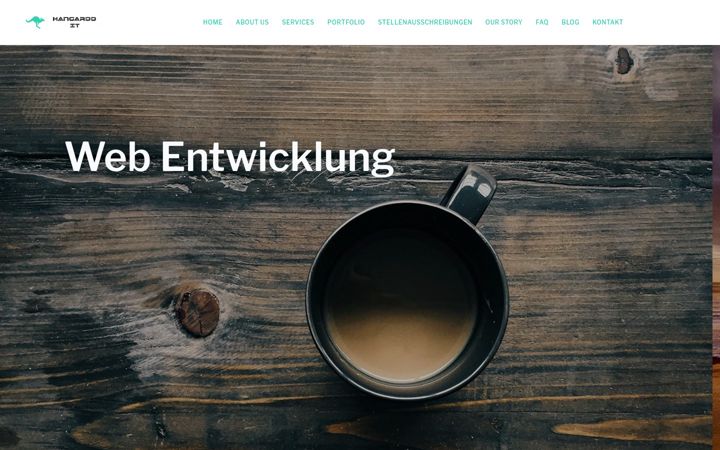Screenshot of kangaroo-it.de