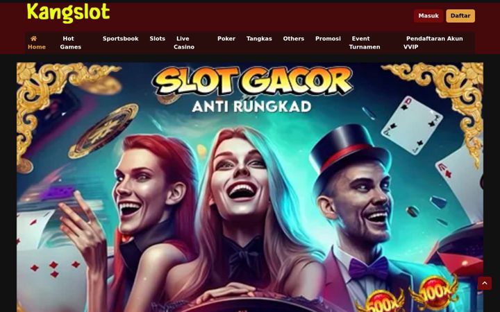 Screenshot of kangslots.com