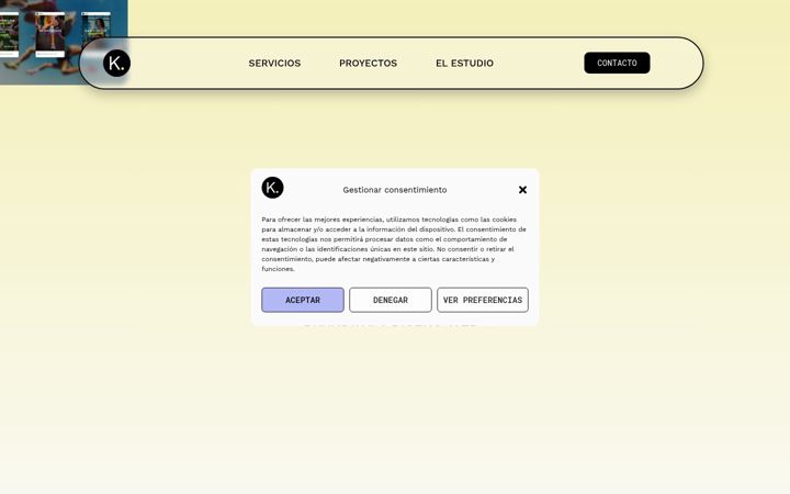 Screenshot of kanjiestudio.es