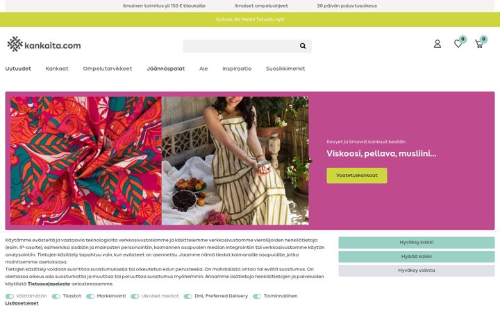Screenshot of kankaita.com