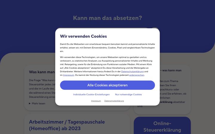 Skjermbilde av kann-man-das-absetzen.de