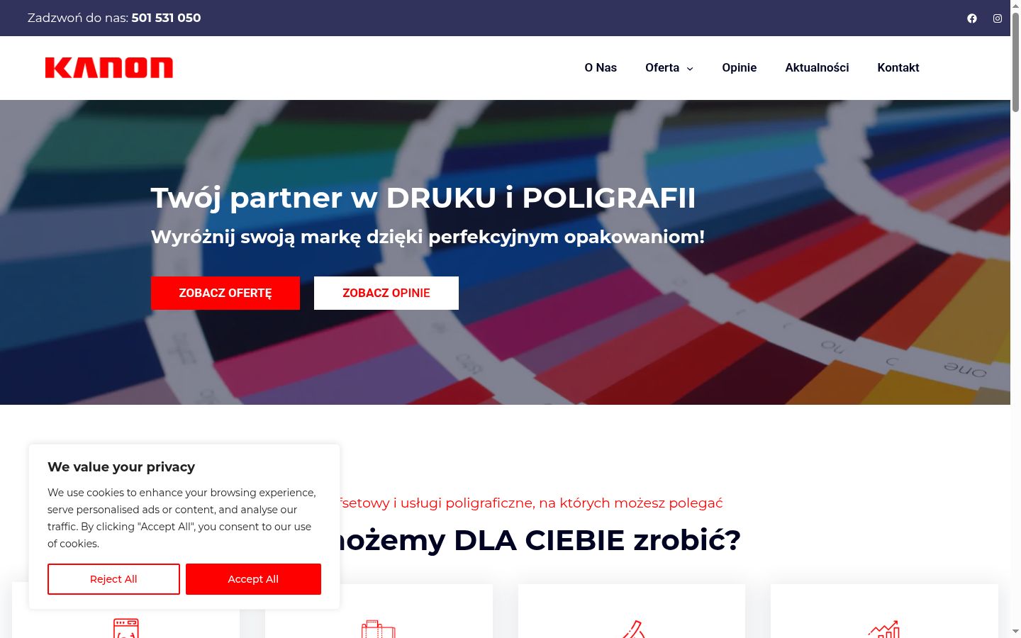 Snímek obrazovky baneru souhlasu zobrazeného před jakoukoli interakcí