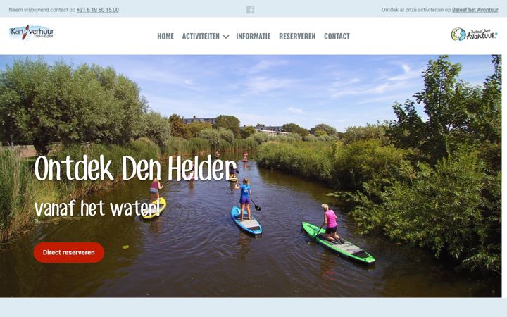 Screenshot of kanoverhuurdenhelder.nl