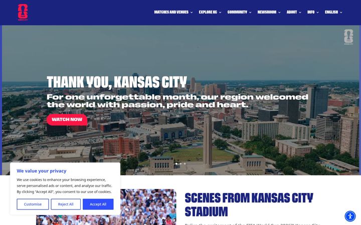 Screenshot of kansascityfwc26.com