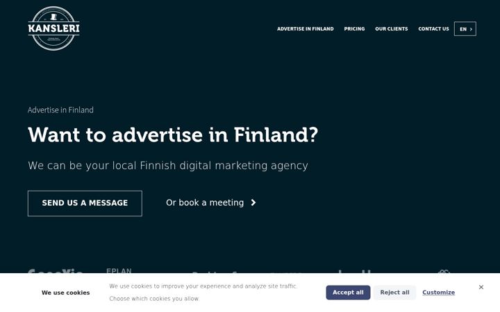 Screenshot of kansleri.com