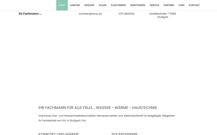 Screenshot of kansy.eu