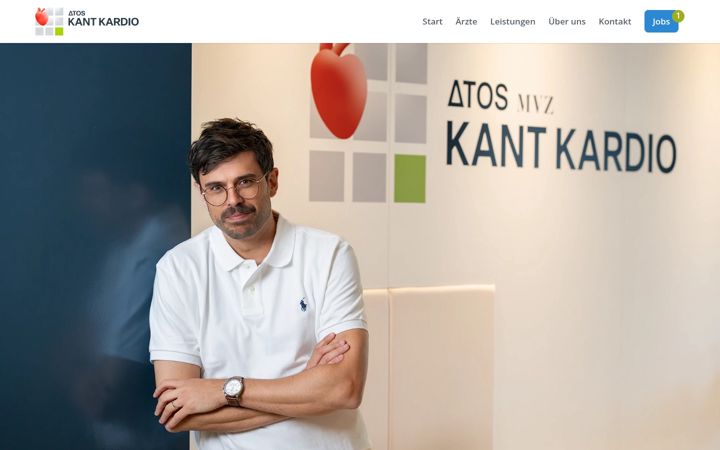 Screenshot of kant-kardio.de