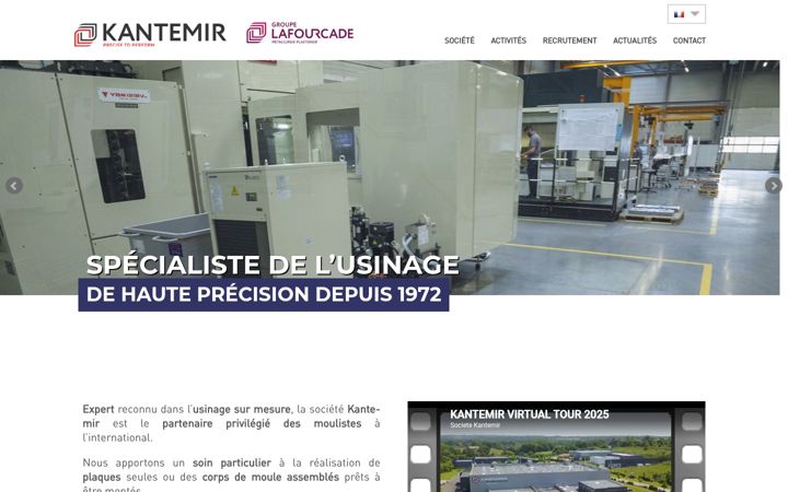 Screenshot of kantemir.com