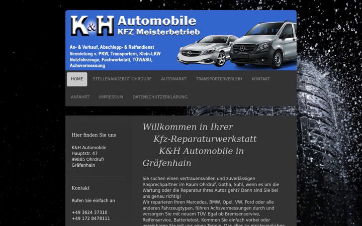 Screenshot of kanterautomobile.de