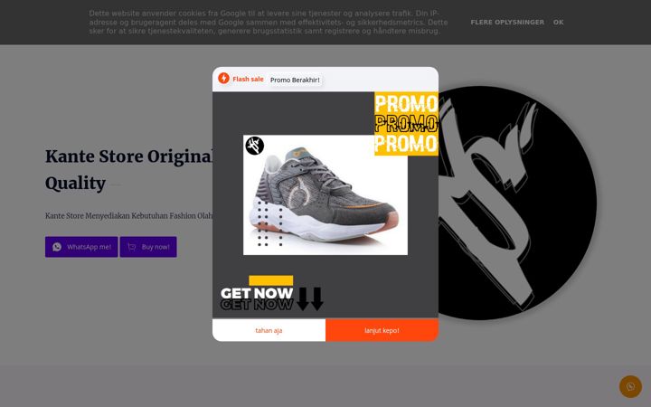 Screenshot of kantestore.eu.org