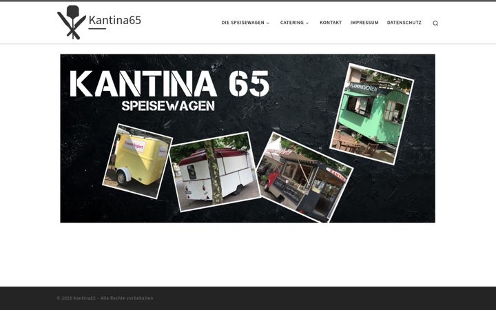 Screenshot of kantina65.de
