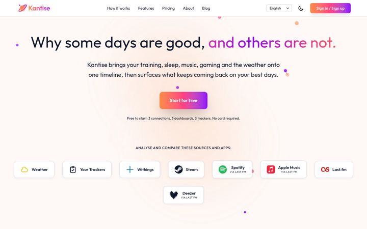 Screenshot of kantise.com