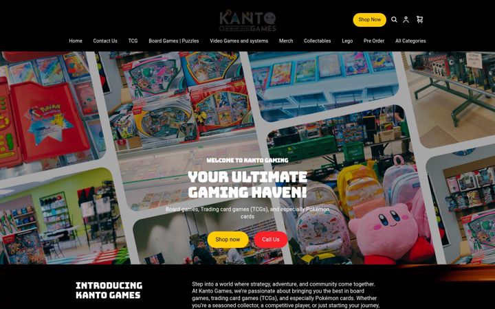 Screenshot of kantogames.com