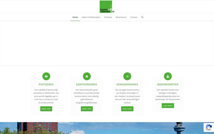 Screenshot of kantoorinrotterdam.nl