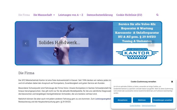 Screenshot of kantor-kfz.de